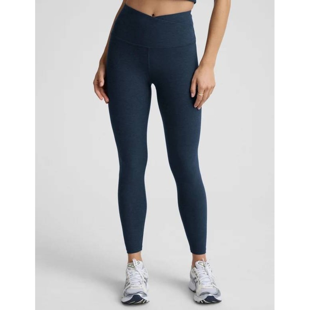 Beyond Yoga Spacedye At Your Leisure High Waisted Midi Legging Navy Size XS